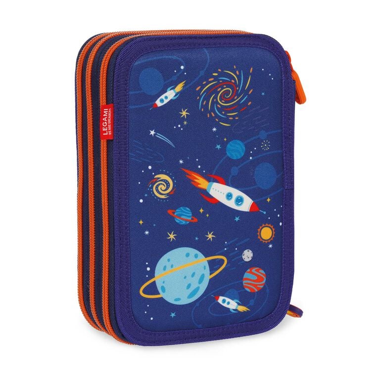 Astuccio 3 Scomparti - Space + 2 Penne Cancellabili Astuccio 3 Scomparti - Space + 2 Penne Cancellabili