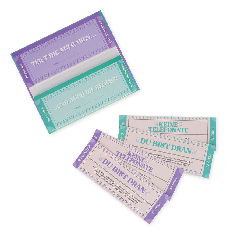 Book of 48 Vouchers - German