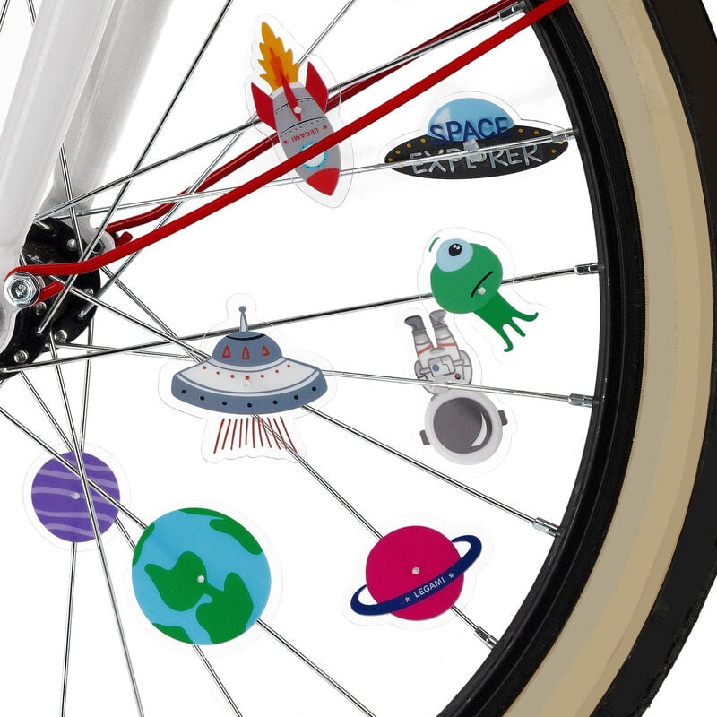 Set of 30 Bicycle Spoke Decorations, , zoo