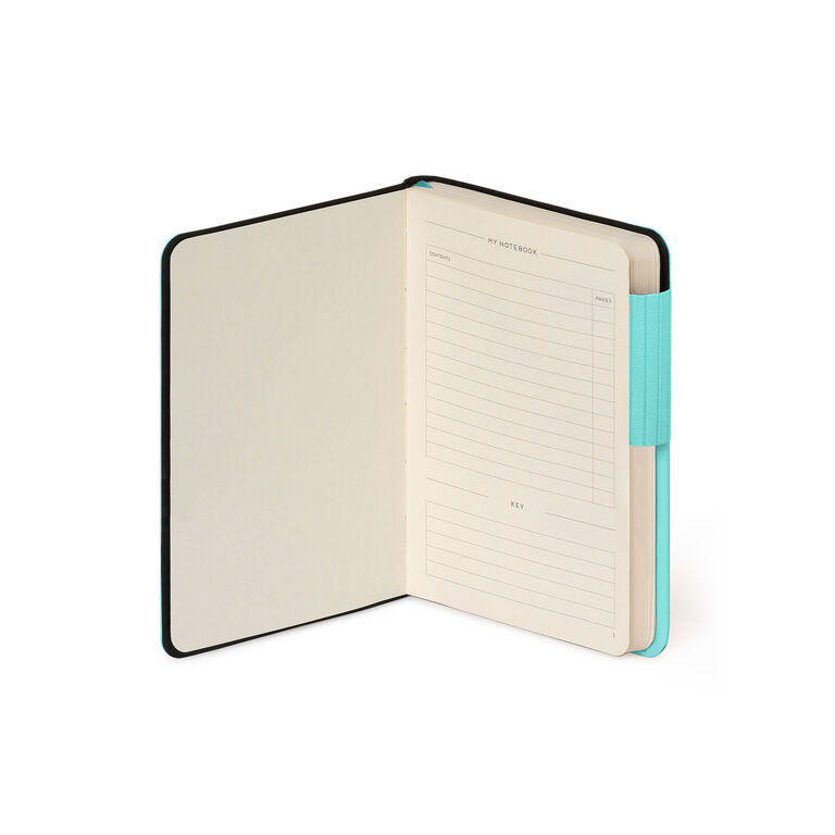 Notebook with Blank Pages and Monochrome Soft Cover - Aquatic Awe - My Notebook