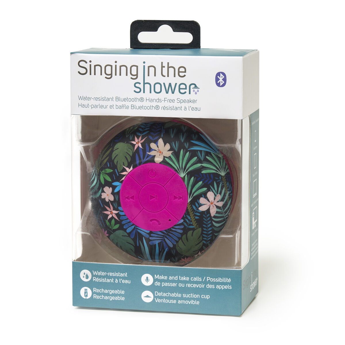 Singing in the Shower - Water-resistant Bluetooth® Hands-free Speaker, , zoo
