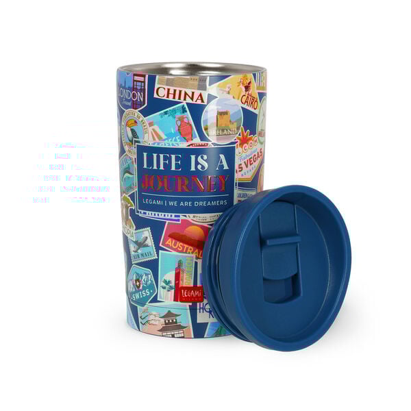 275 ml Vacuum Tumbler - Travel Stickers - Hot & Cold