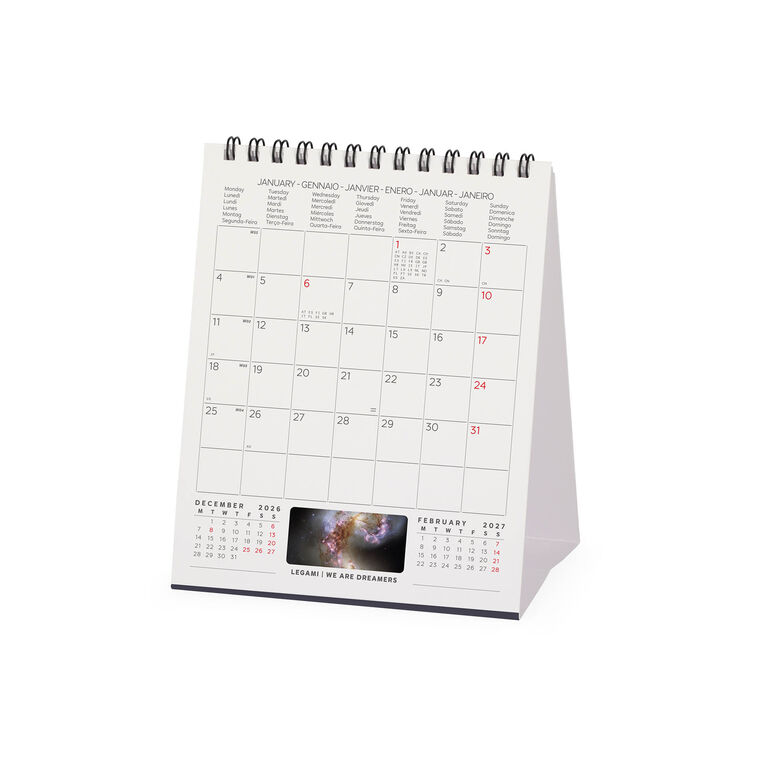 Calendario da Tavolo 2027 - 12 x 14,5 cm - Beyond Infinity Calendario da Tavolo 2027 - 12 x 14,5 cm - Beyond Infinity