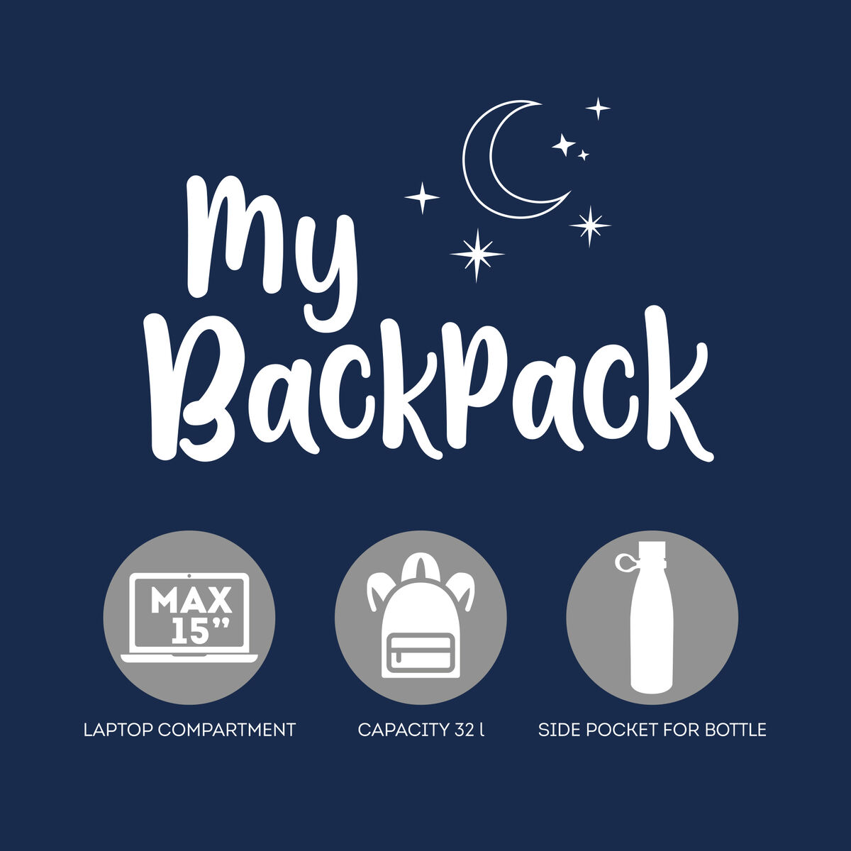 Rucksack - My Backpack FULL OF MAGIC | Legami.com