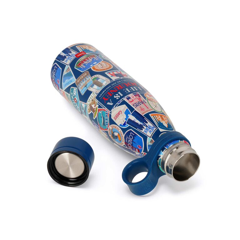 500 ml Vacuum Bottle - Travel Stickers - Hot & Cold