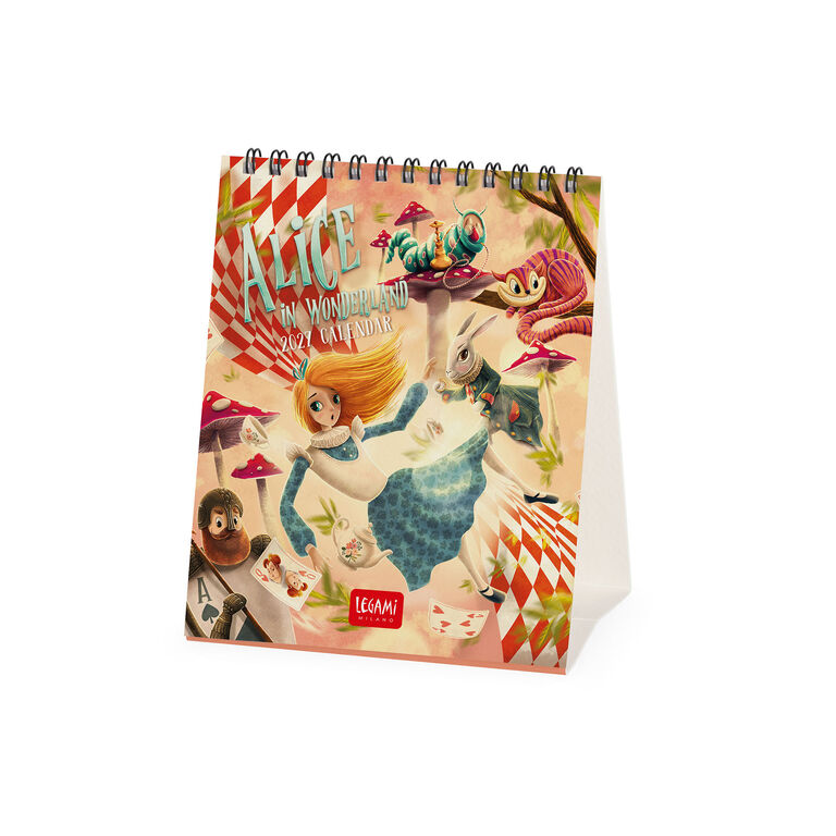 Calendario da Tavolo 2027 - 12 x 14,5 cm - Alice in Wonderland Calendario da Tavolo 2027 - 12 x 14,5 cm - Alice in Wonderland