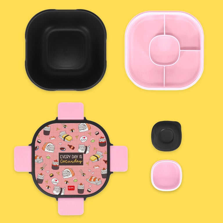 1700 ml Lunch Box - Sushi Cat - Lunch Box