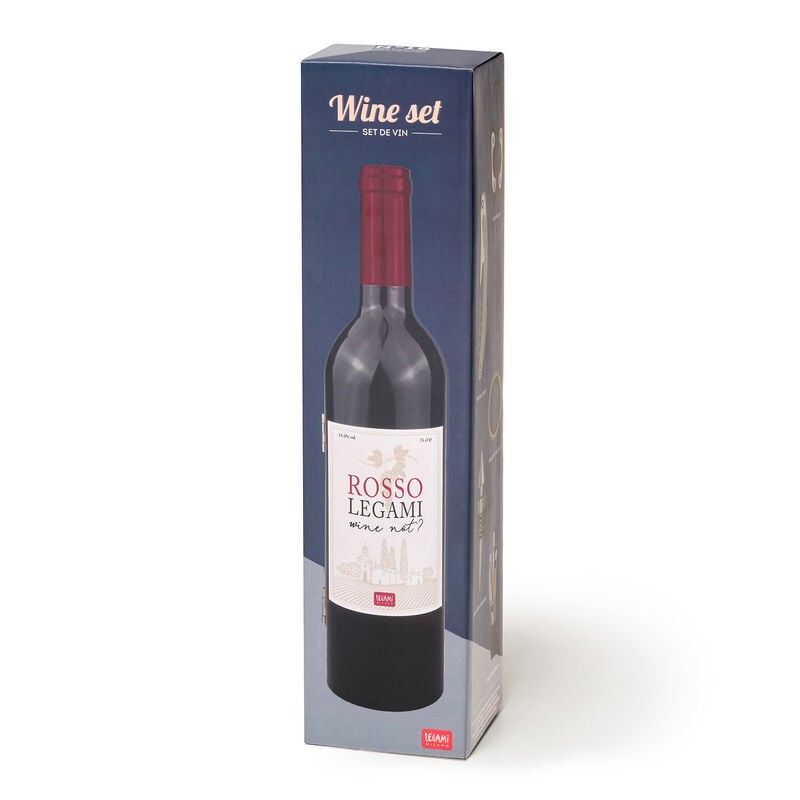 Wine Set - Large - Rosso Legami 