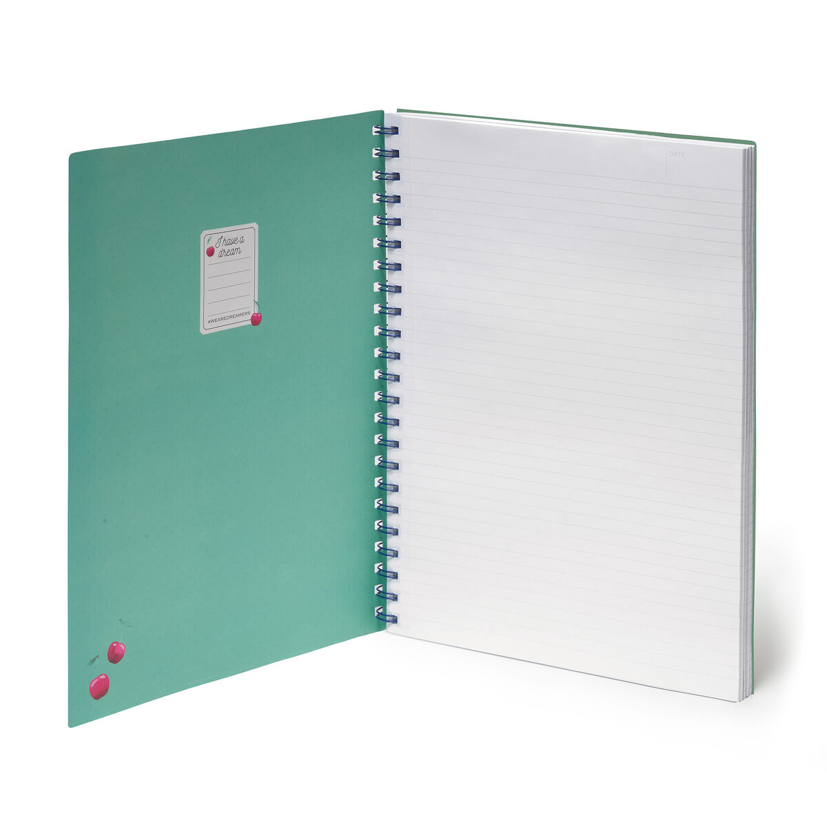 Trio 3 In 1 Notebook With Spiral A4 Cherry Legami Com