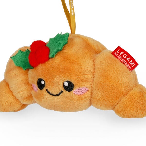 Decorazione per Albero di Natale in Peluche Croissant - Oh-Oh-Ohrnaments