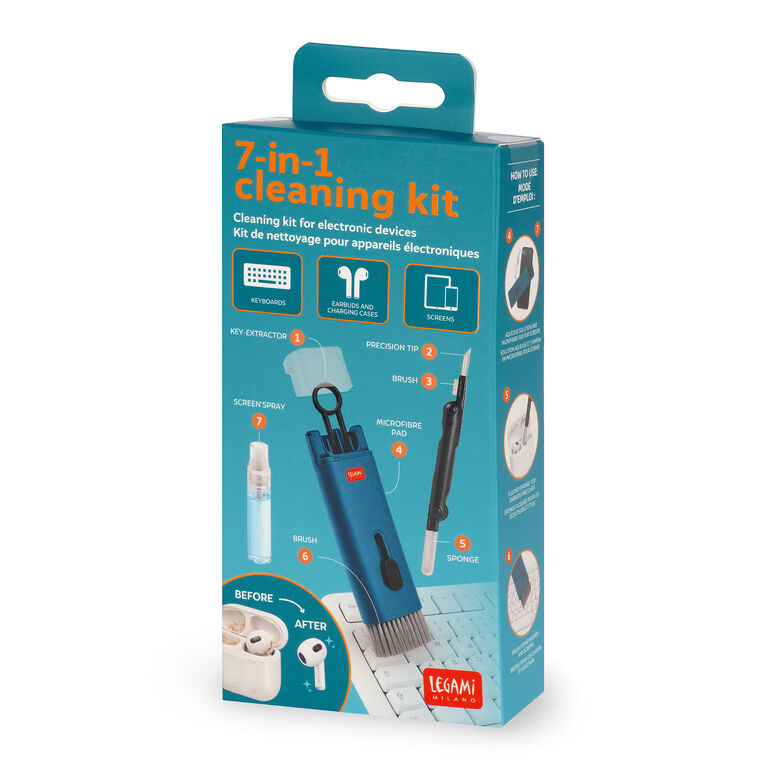 Kit per Pulizia dei Dispositivi Elettronici - 7-in-1 Cleaning Kit Kit per Pulizia dei Dispositivi Elettronici - 7-in-1 Cleaning Kit