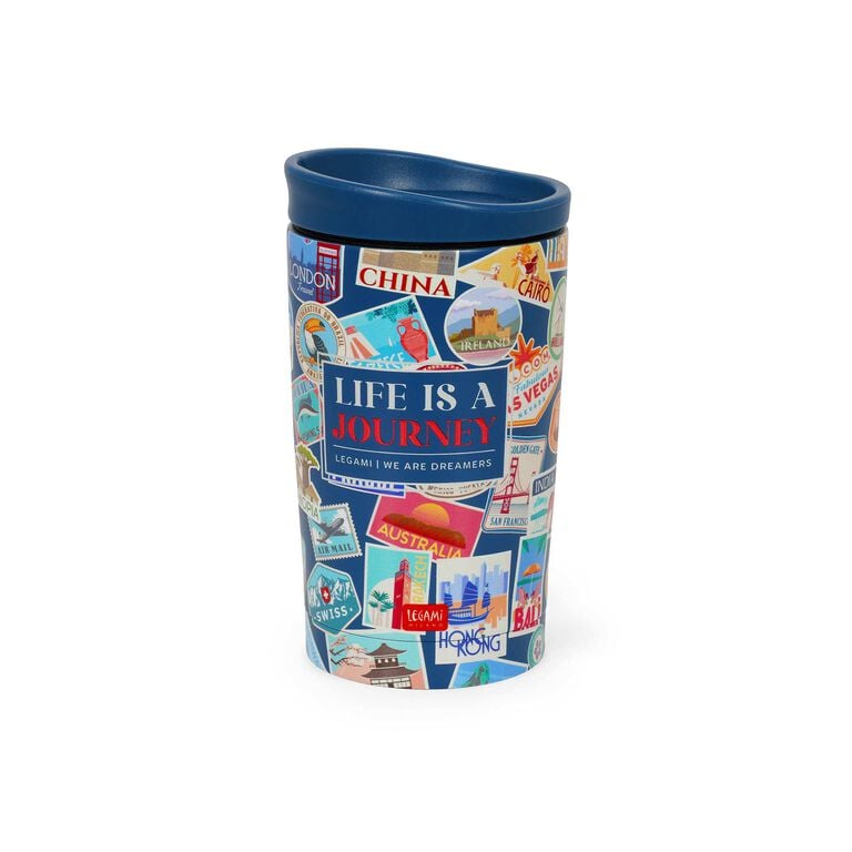 275 ml Vacuum Tumbler - Travel Stickers - Hot & Cold