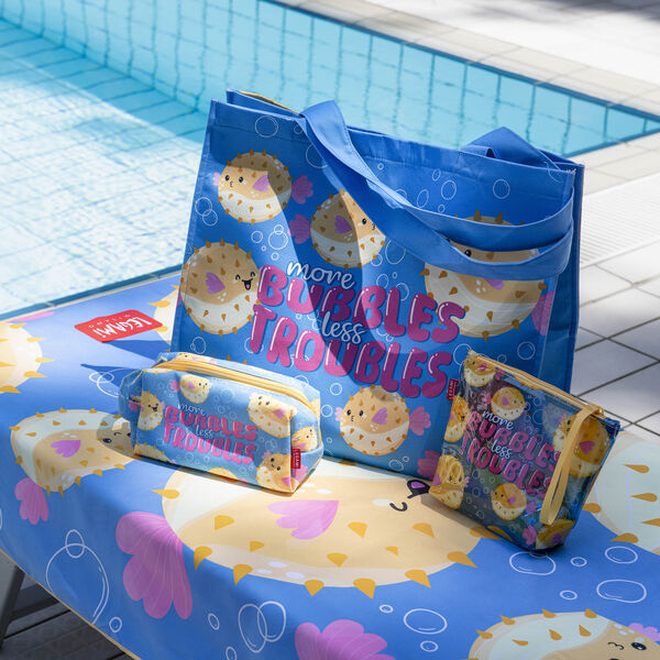 Pochette Termica da Spiaggia Pufferfish - Thermal Beach Pouch