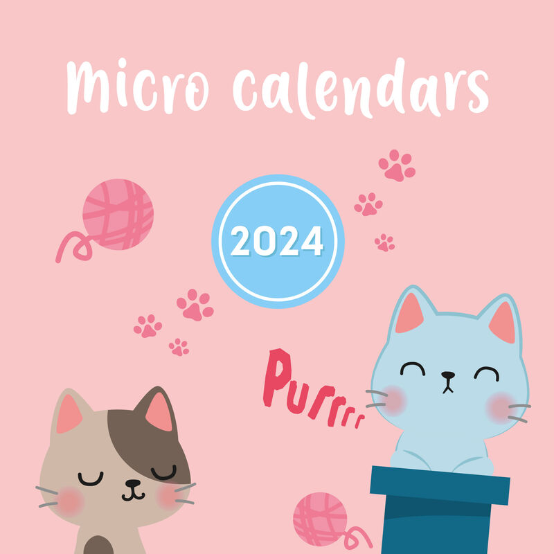 Micro Calendrier - 2024 KITTY