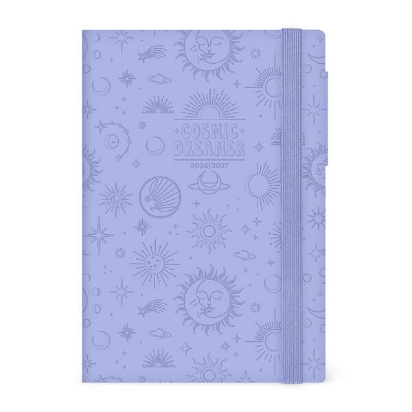 Agenda Diaria 2026/2027 16 Meses - Cosmic Lilac - Medium