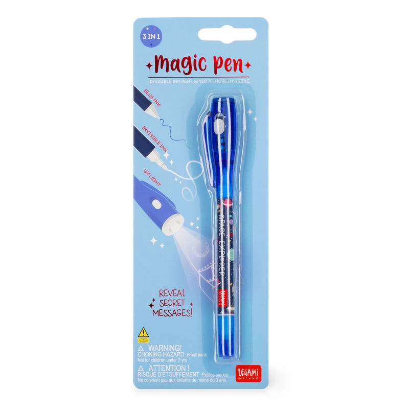Penna magica con inchiostro invisibile Set da 12 penne per bambini con luce