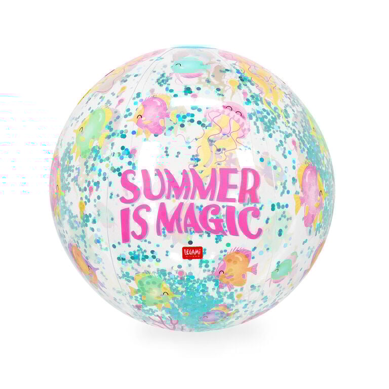Ballon de Plage Gonflable Summer is Magic - Glitter Beach Ball