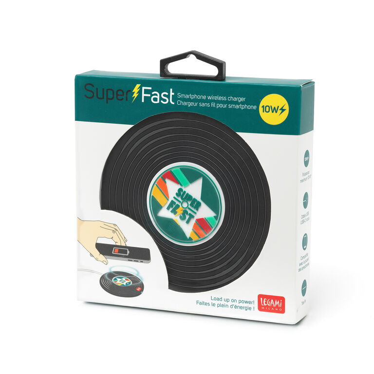 Cargador Inalámbrico para Smartphone Vinyl - Super Fast