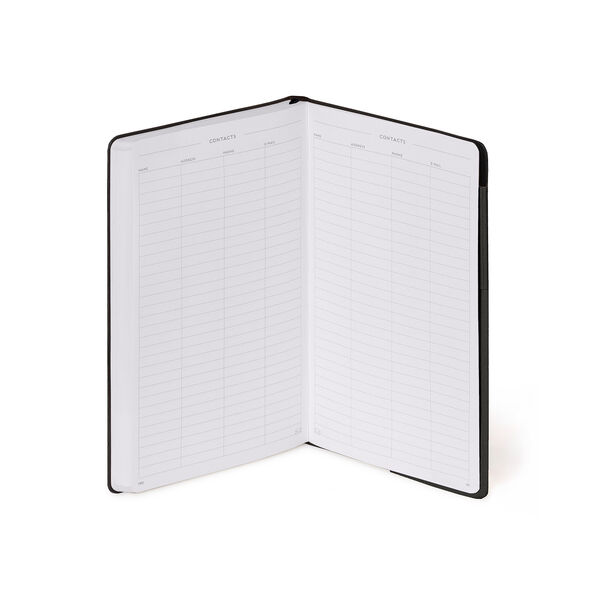 Dotted Notebook with Monochrome Soft Cover - Black Suit - My Notebook