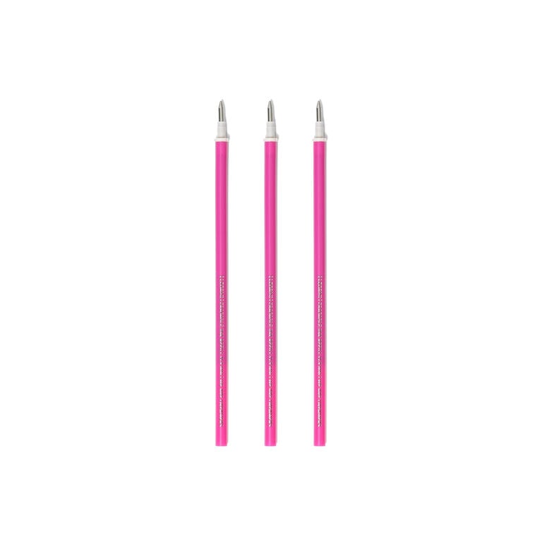 Set mit 3 NachfĂŒllminen fĂŒr löschbare Gelstifte - Rosa Tinte - Erasable Pen Set mit 3 NachfĂŒllminen fĂŒr löschbare Gelstifte - Rosa Tinte - Erasable Pen