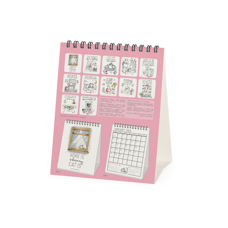 Micro Calendario da Tavolo - 2024 KITTY