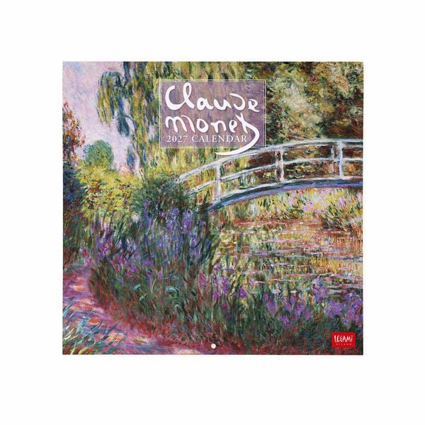 Calendario da Parete 2027 - 30 x 29 cm - Monet