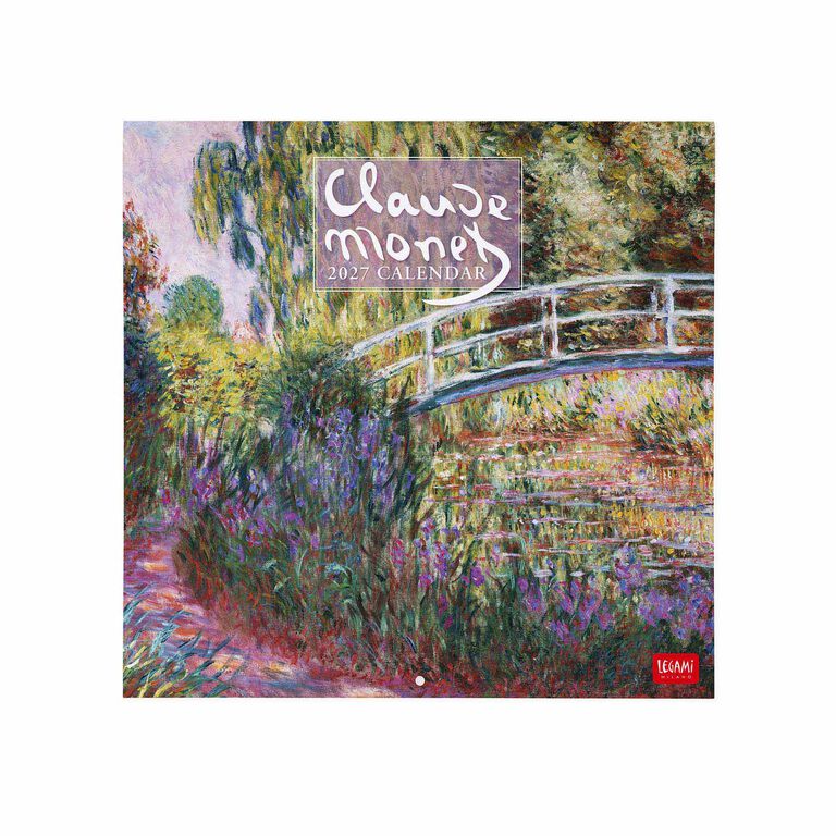 Calendario da Parete 2027 - 30 x 29 cm - Monet Calendario da Parete 2027 - 30 x 29 cm - Monet