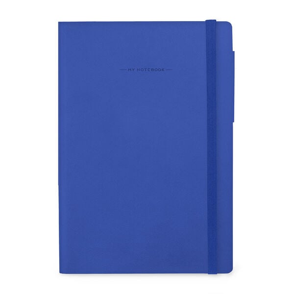 Taccuino a Righe con Copertina Morbida Monocolore - Eclectic Blue - My Notebook Taccuino a Righe con Copertina Morbida Monocolore - Eclectic Blue - My Notebook