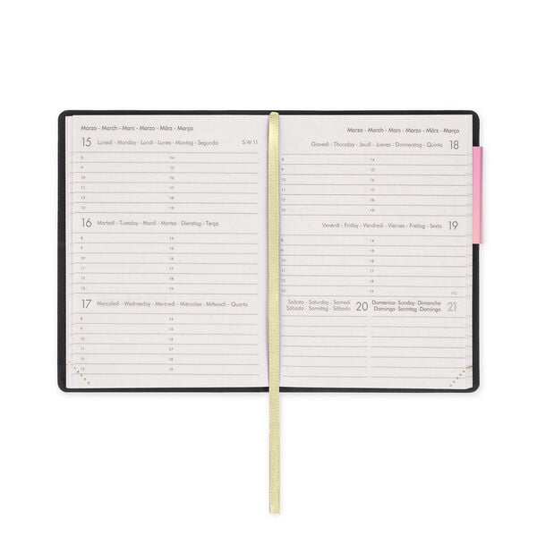 12-Month Mini Weekly Diary 2027 - Sunrise Lover
