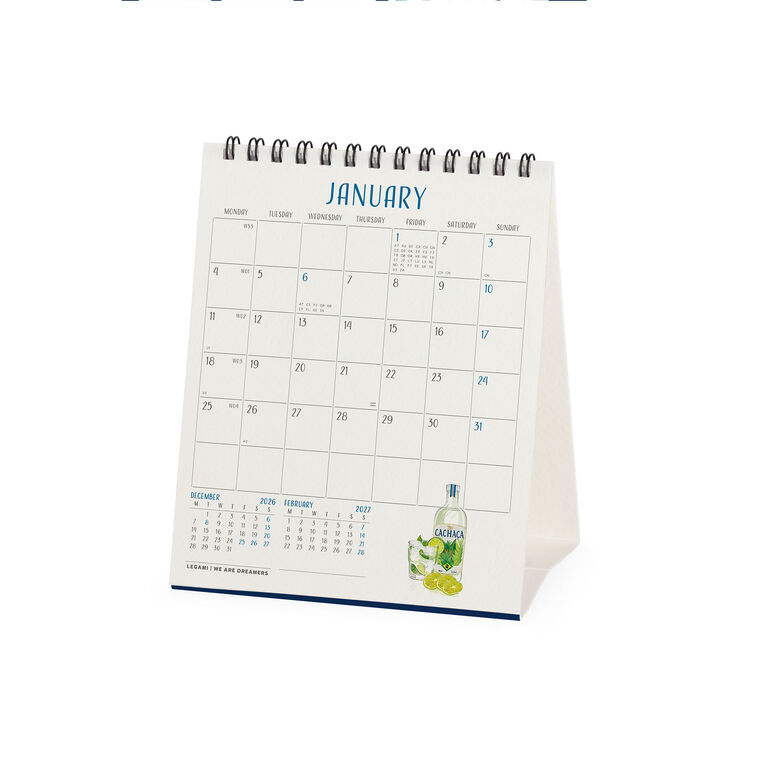 Calendario da Tavolo 2027 - 12 x 14,5 cm - Cheers Calendario da Tavolo 2027 - 12 x 14,5 cm - Cheers