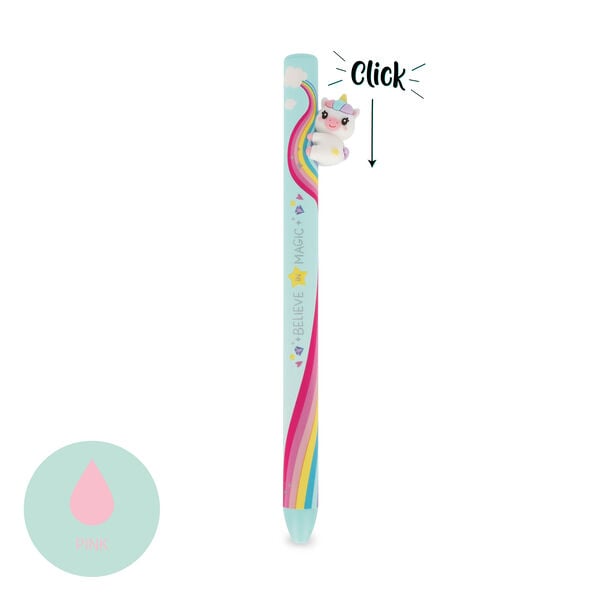 Retractable Ballpoint Unicorn "Believe in Magic"- Free Hugs Retractable Ballpoint Unicorn "Believe in Magic"- Free Hugs