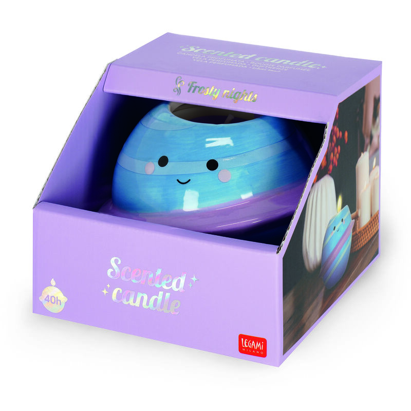 Legami Maxi Candela Per Torta NUC0004 | Candela Gigante Rosa Glitterata Per Compleanni | Numero 3