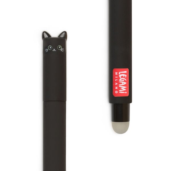 Be Curious Kitty Erasable Gel Pen - Erasable Pen
