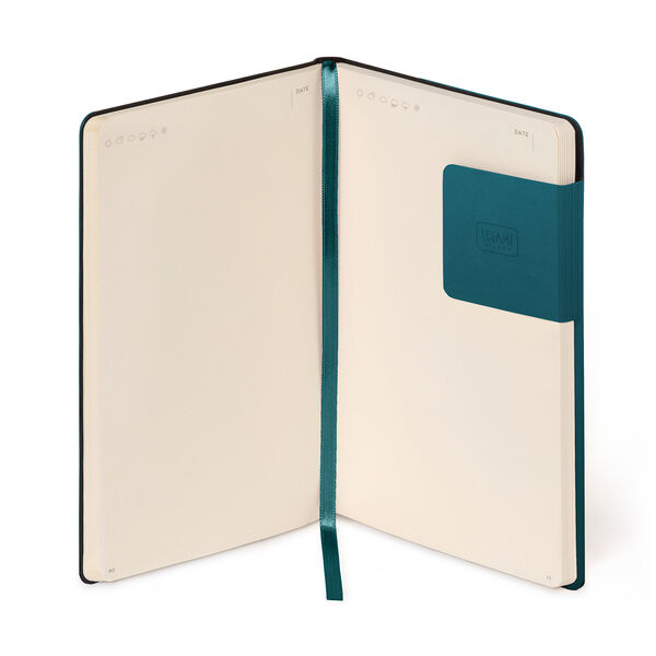 Einfarbiges Blanko-Notizbuch mit Softcover - Deep Teal - My Notebook Einfarbiges Blanko-Notizbuch mit Softcover - Deep Teal - My Notebook