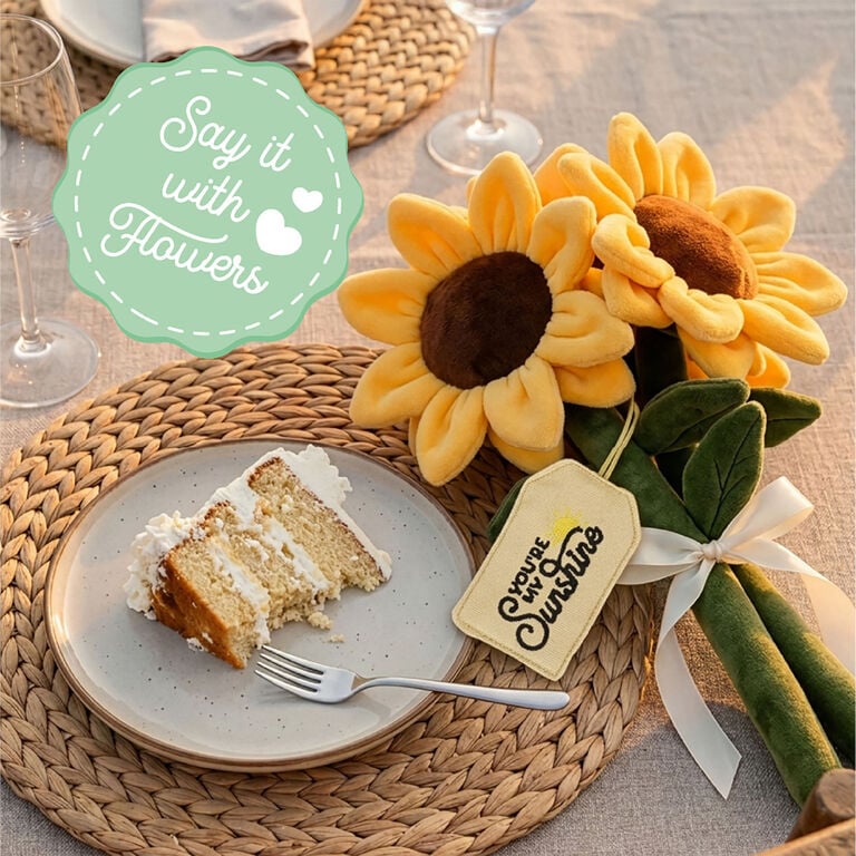 Bouquet di Peluches - Say it with Flowers - Sunflower Bouquet di Peluches - Say it with Flowers - Sunflower