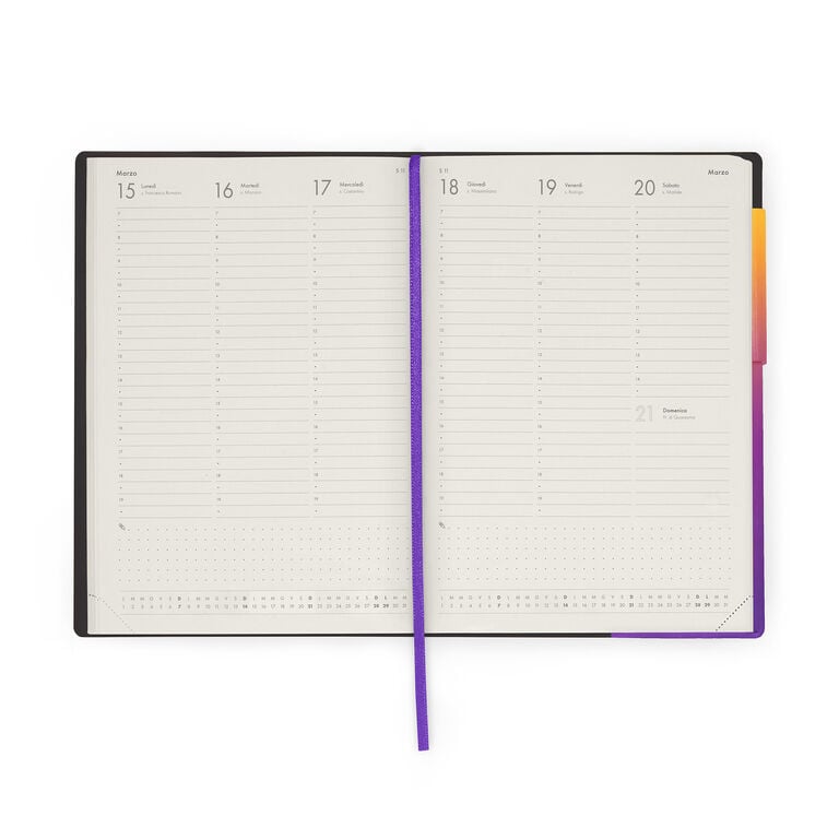 Agenda del Docente 2026/2027 Settimanale 13 Mesi - Sunset Vibes