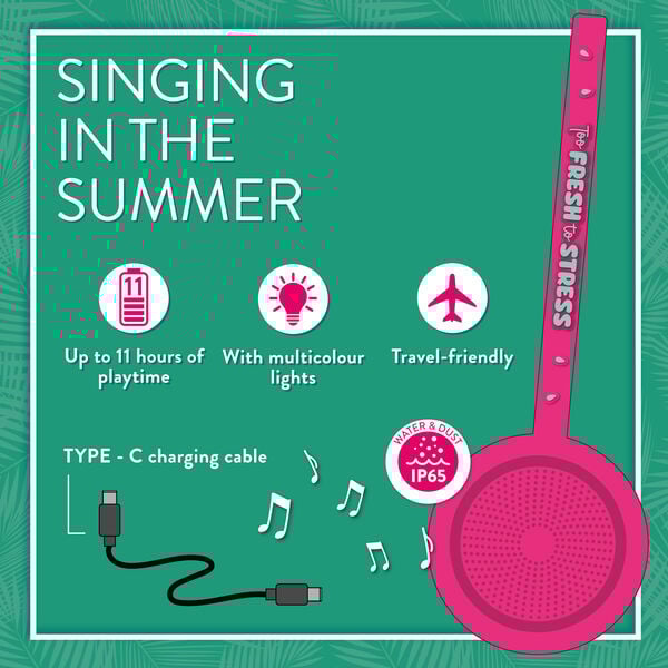 Speaker wireless resistente all'acqua - Watermelon