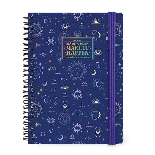 Agenda 12 Mesi Settimanale Spiralata - Large - 2027 Agenda 12 Mesi Settimanale Spiralata - Large - 2027