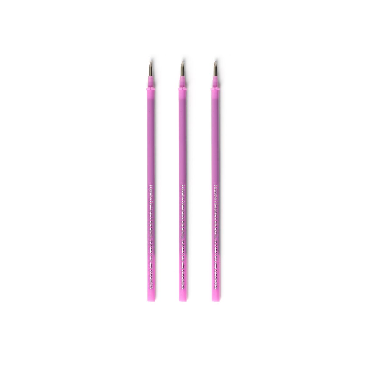  Legami Refill for Erasable Gel Pen, Set of 3 Refills, 13 cm  Height, Pink Thermosensitive Ink, 0.7 mm Tip : Office Products