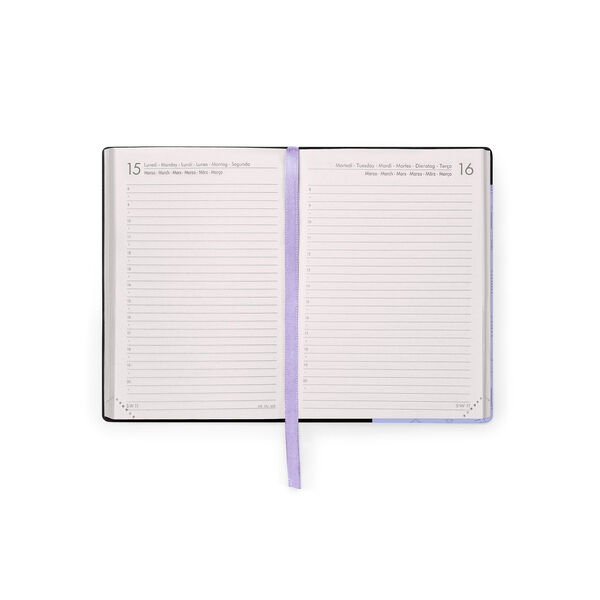 Agenda Diaria 2026/2027 16 Meses - Cosmic Lilac - Small