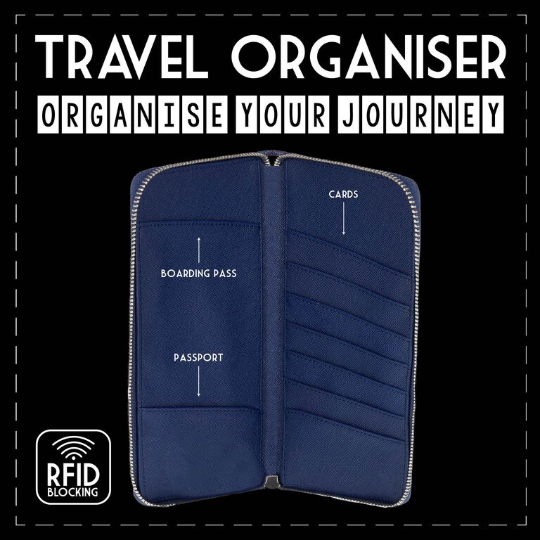 Reisedokumentenmappe Stars - Travel Organiser