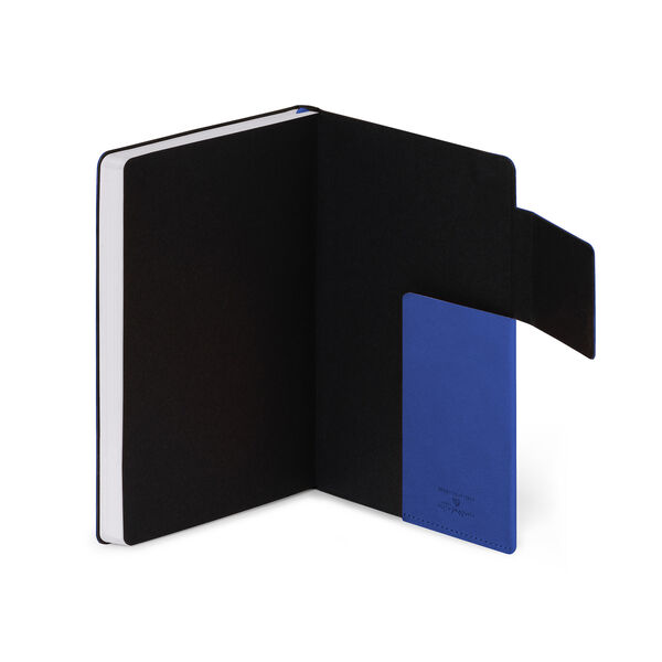 Dotted Notebook with Monochrome Soft Cover - Eclectic Blue - My Notebook