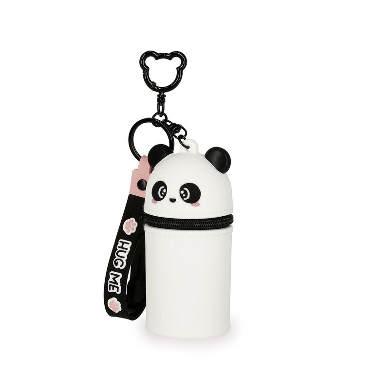 Münztasche mit Schlüsselanhänger Panda - Mini Kawaii