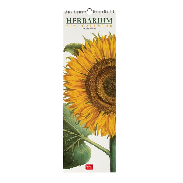Calendario da Parete 2027 - 16 x 49 cm - Herbarium