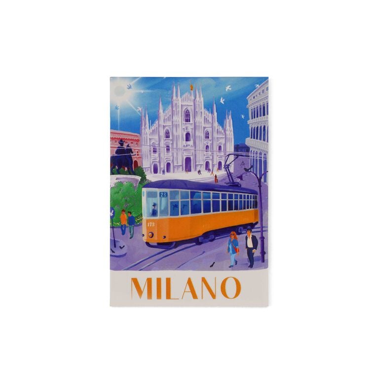 Milan Illustrated Magnet - World Cities Collection Milan Illustrated Magnet - World Cities Collection