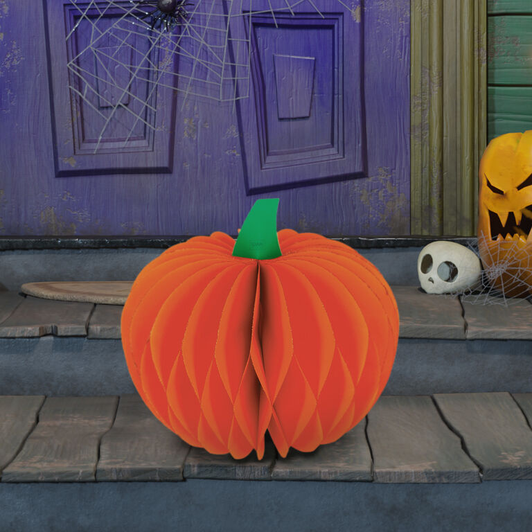 Calabaza de Halloween Plegable de Papel - What a Pumpkin!