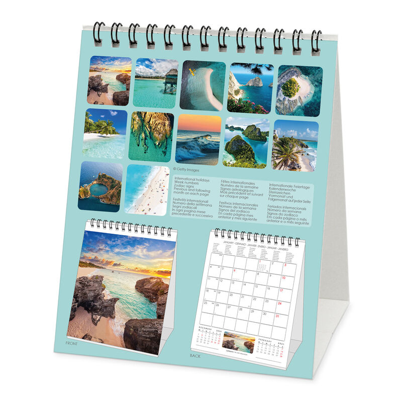 calendario da tavolo zodiaco 2021