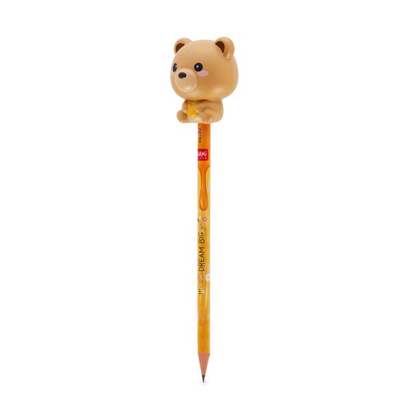 Pencil with Squishy Teddy Bear "Dream Big" - Squeezies Pencil with Squishy Teddy Bear "Dream Big" - Squeezies