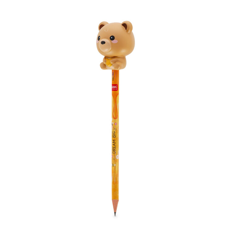 Pencil with Squishy Teddy Bear "Dream Big" - Squeezies Pencil with Squishy Teddy Bear "Dream Big" - Squeezies