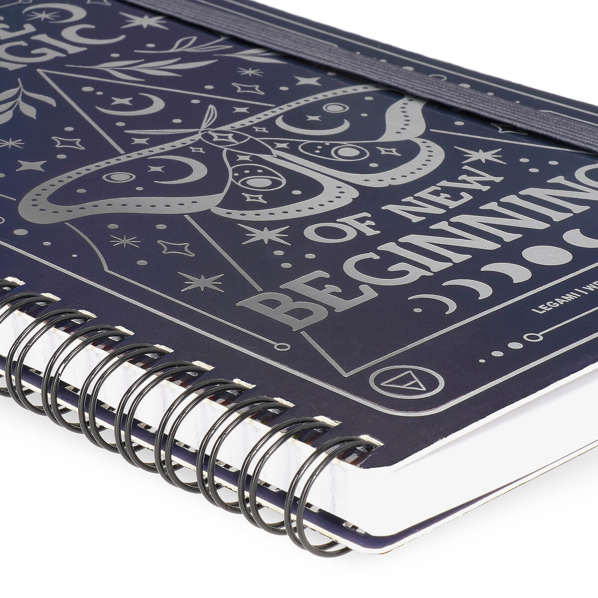 Lined Spiral Notebook - A5 Sheet - Large MOTH | Legami.com